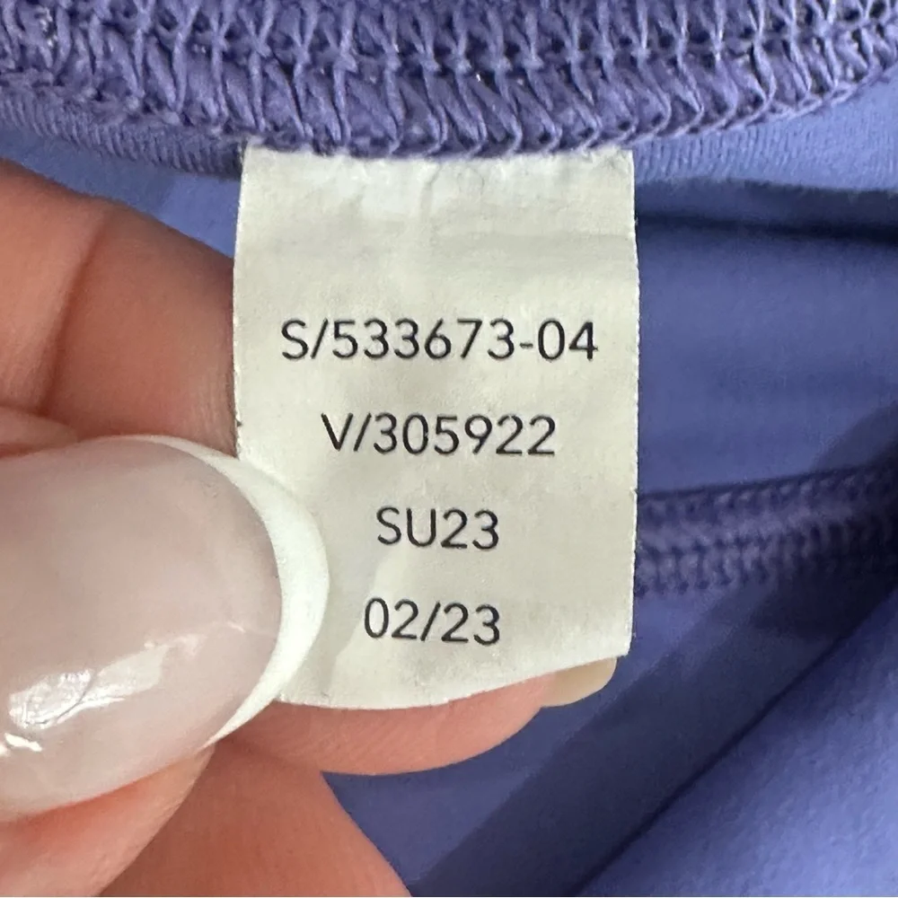 Athleta Transcend Stash Tight Pocket Leggings Periwinkle